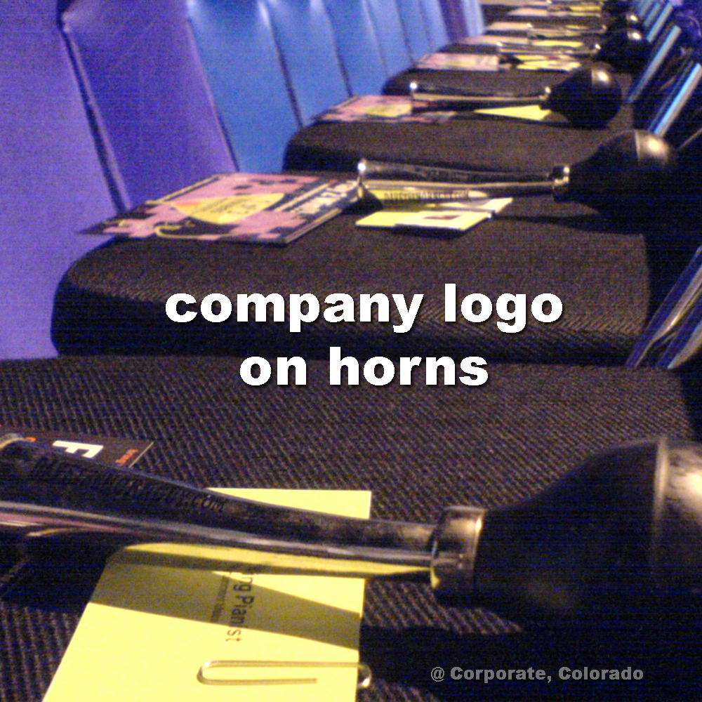Branded horns